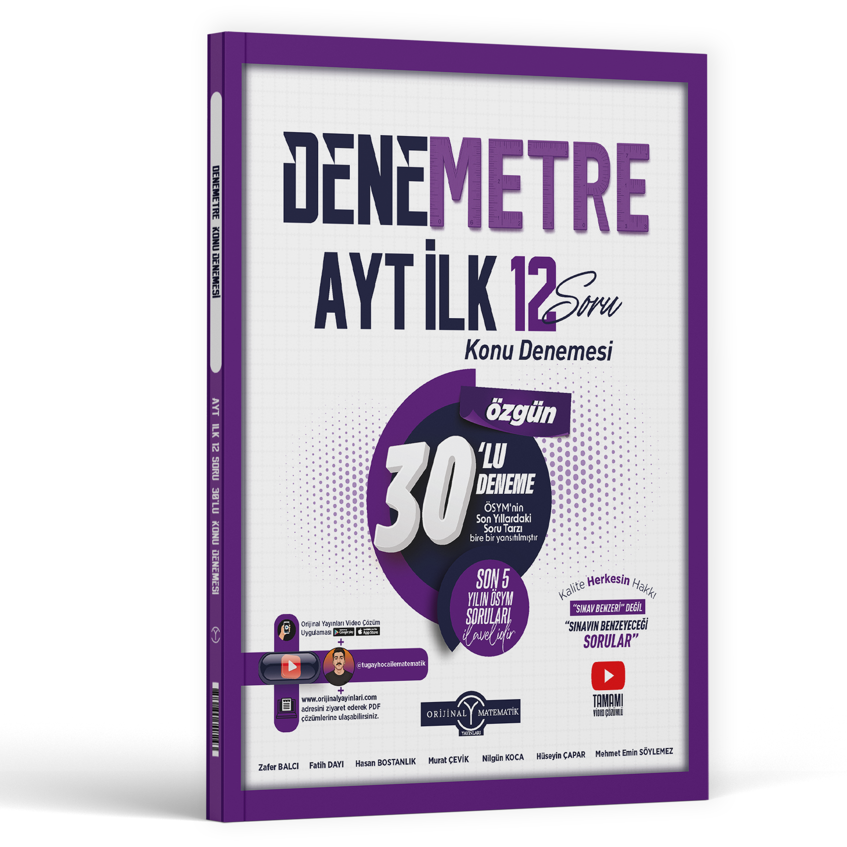 ORİJİNAL YKS AYT DENEMETRE İLK 12 SR.KN. 30LU - 26